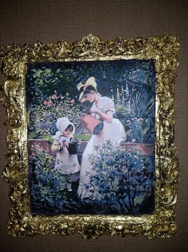 Şəkillər, tablolar: Resm,ketan,akril,65/75 — 7