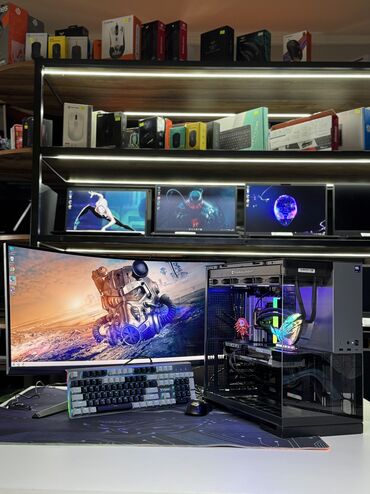 монитор на 210: Компьютер, ядер - 18, ОЗУ 32 ГБ, Игровой, Новый, Intel Core i7, NVIDIA GeForce RTX 5070, NVMe