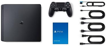 dvd oyun: Oyun konsolu Sony Playstation 4 Slim 500 GB Black Brend: Sony — 3