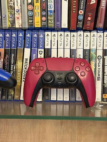 playstationlar: Sony DualSense PS5 Kontroller (Cosmic Red) – Əla Vəziyyətdə * Model / — 1