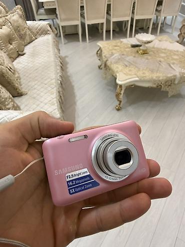 minidv videokamera: Samsung rəqəmsal fotoaparat – çəhrayı rəng. Xüsusiyyətlər: - 16.2 MP — 1