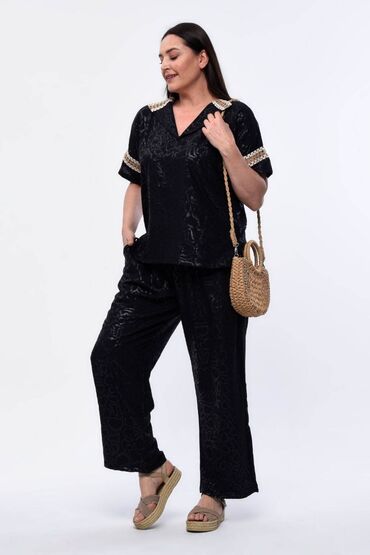 Kompleti: ***Hit kompleti za punije dame cena 3600 Pamuk viskoza elastin Siri — 6