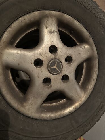 диск грация: Куйма Дисктер R 15 Mercedes-Benz, Жуп, тешиктери - 5, Колдонулган