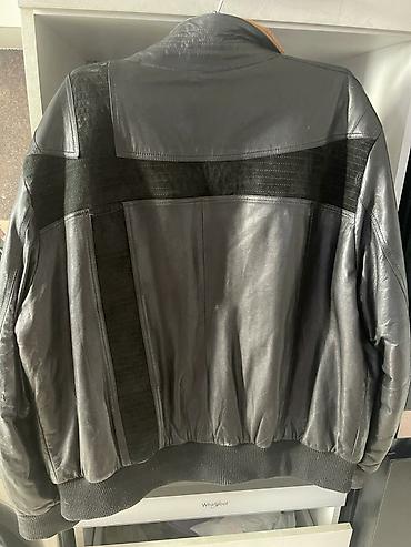 коженная: Продаю кожаную куртку с натуральным мехом. Размер 52. (5xl) — 4