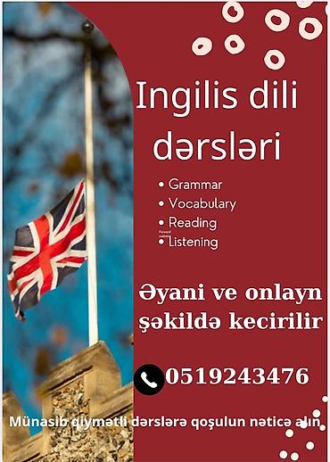 profil şəkli: Xarici dil kursu, İngilis dili — 1