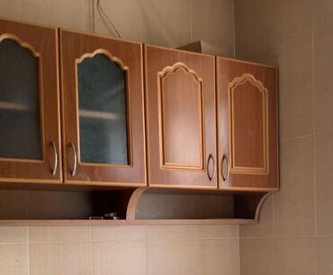 embawood metbex: Mətbəx üçün divardan asılan asma şkaf - Material: ağac teksturalı