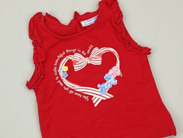 sukienki w kwiaty letnie dlugie: T-shirt, Mayoral, 6-9 months, condition - Perfect