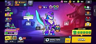 vape topdan: Brawl Stars oyun hesabı - Kupa: 26,841 (ən yüksək 26,859), Liga: II - — 1