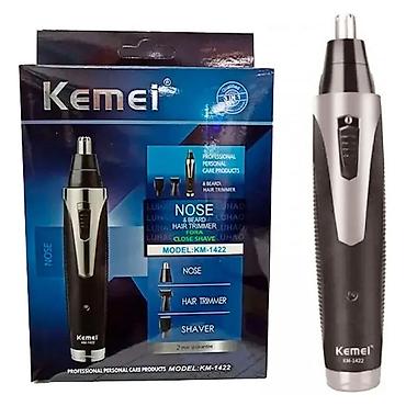 01: 🔥 Burun Qulaq Təmizləyən Trimmer Kemei KM-1422 ✅ Brend: Kemei ✅ — 1