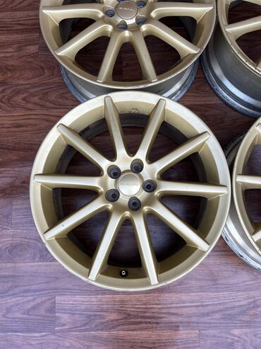 Диски: Литые Диски R 18 Subaru, Комплект, отверстий - 5, Б/у — 3