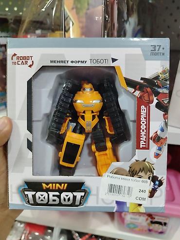 lego technic: Мини-фигура трансформера «Тобот» - Серия: Mini Tobot - Тип — 1