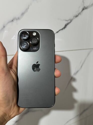 сумка чёрная: IPhone 14 Pro, Колдонулган, 128 ГБ, Black Titanium, 86 %