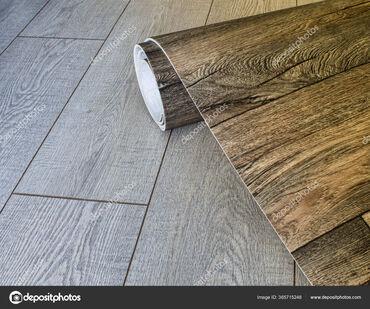 Ламинат: Образцы ламината и ЛИНОЛЕУМА различных оттенков и текстур дерева — 3