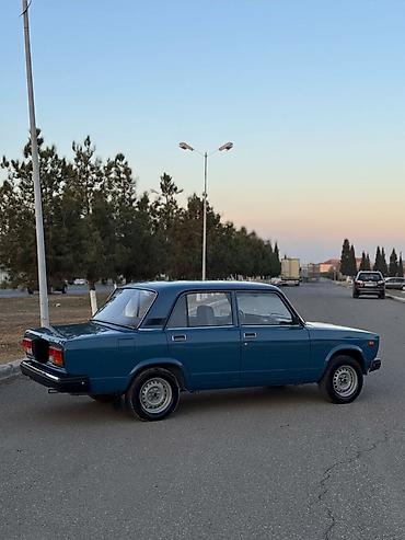 VAZ (LADA): VAZ 2107 sedan - Kuzov: klassik sedan, mavi rəng - Ban ölçüləri — 12