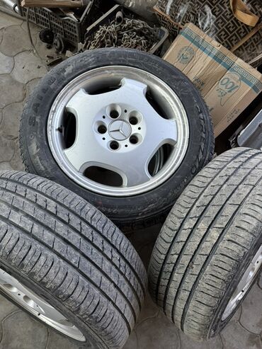 шины тико: Колеса в сборе 215 / 55 / R 16, Лето, Б/у, Комплект, Легковые, Литые, отверстий - 5