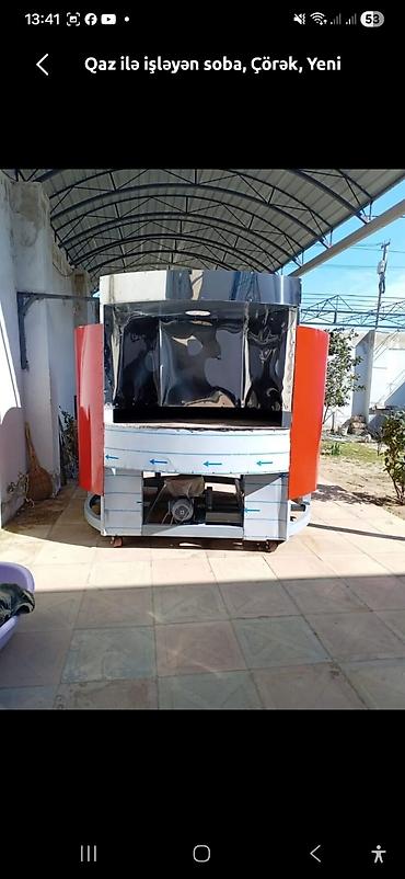 soba elektrik: Qaz ilə işləyən çörək bişirmə sobası - Yanacaq tipi: təbii qaz - — 1