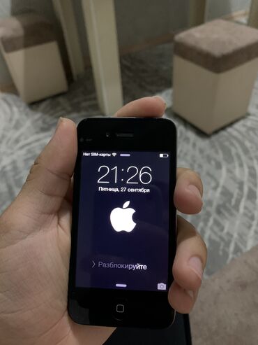 айфон цены в бишкеке: IPhone 4S, Колдонулган, < 16 ГБ, Кара, Заряддоочу түзүлүш