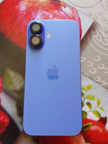 телефоны редми нот 11: IPhone 16, Колдонулган, 128 ГБ, Коргоочу айнек, Каптама, Кабель, 92 %