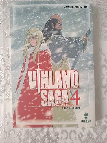 anime manga: **Vinland Saga manga dəsti – 1, 2, 3 və 4-cü cildlər** Makoto — 5