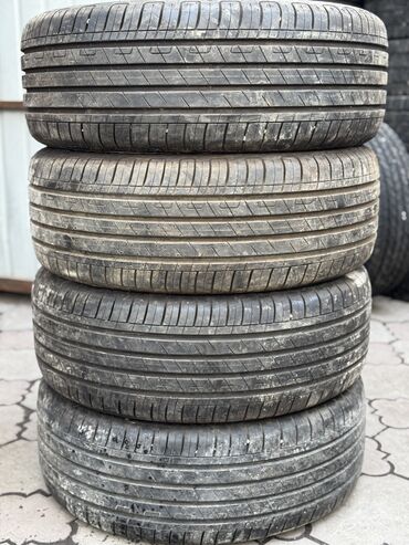 Шины: Шины 215 / 55 / R 17, Лето, Б/у, Комплект, Легковые, Япония, GoodYear