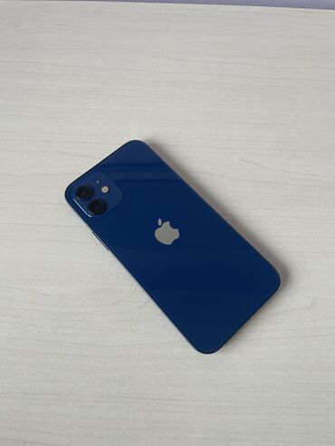 купить копию iphone: IPhone 12, Used, 128 GB, Blue Iphone, Case, 75 %