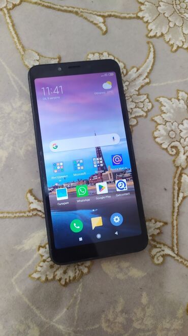 телефоны за 2 000: Redmi, Redmi 6A, Колдонулган, 32 ГБ, түсү - Кара, 2 SIM