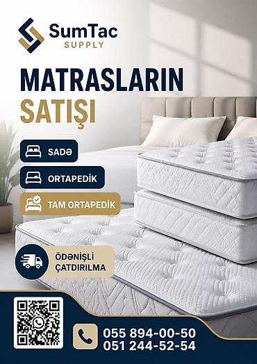 döşey: SumTac Supply – Matrasların satışı Məhsul çeşidləri: - Sadə matraslar — 1