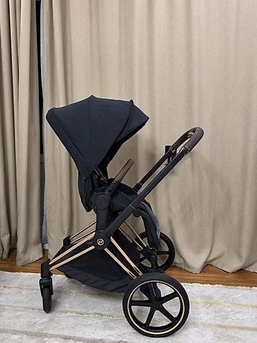 коляса: Прогулочная коляска Cybex Priam (линейка Platinum), цвет Deep Black с — 5