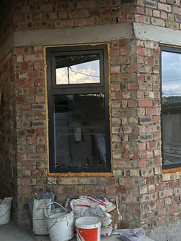 алюмин: Алюминиевое окно на заказ, Тип окна: Балконные, Витражные, Мансардные, Бесплатная установка, Без рассрочки — 7