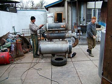 Парогенераторы, гладильное оборудование: Парогенератор на жидком и газообразном топливе 150- 200 кг. пара в — 7