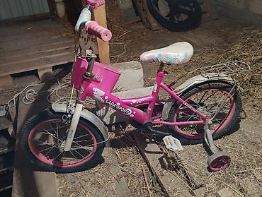velosipet mtb: Uşaq velosipedi – Lada Sport Kids Pilot - Rəng: çəhrayı-ağ detallarla — 2
