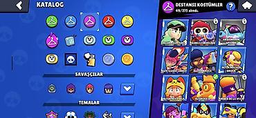 şam diskler: Brawl Stars oyunu üçün hesab - Kupa yolu: 20,213 - Prestij: 2 - Hesab — 4