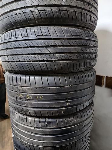 down pipe: Шины 225 / 50 / R 18, Лето, Б/у, Пара, Легковые — 1