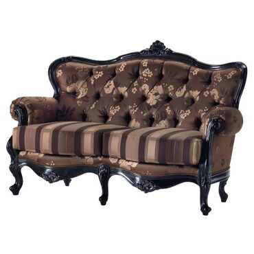 резьба ручная работа: Двухместный диван Benedetta в классическом стиле. Материал – массив