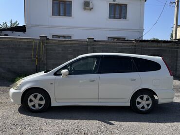 авторынок бишкек хонда стрим: Honda Stream, правый руль, белый жемчуг,универсал/минивэн. 2002 год