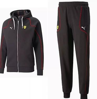 Спортивные костюмы: Мужской спортивный костюм, 2XL, Puma, Новый, цвет - Черный, Платная доставка, Самовывоз, Бесплатная доставка — 11