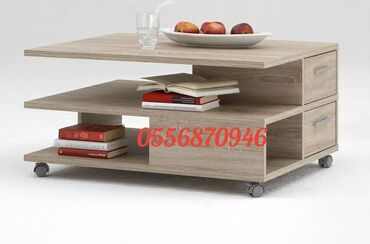 Masalar: Jurnal masası, Yeni, Açılmayan, Laminat, Dördbucaq masa — 7