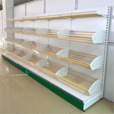 Стеллажи: Металлический стеллаж сборный, торговые стеллажи, железная мебель — 8