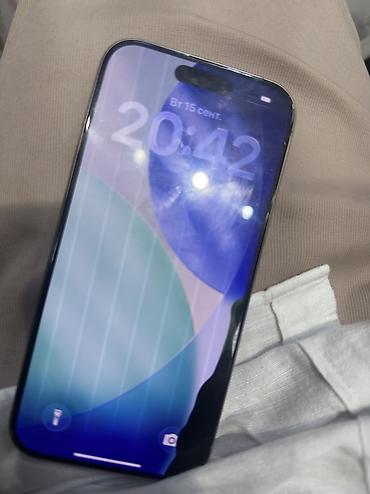 iphone 15 pro yd: IPhone 15 Pro, 128 GB, Natural Titanium, Simsiz şarj, Face ID, Sənədlərlə — 2