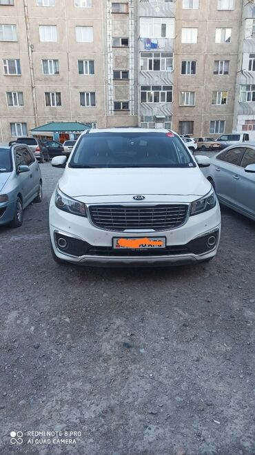 Kia: Kia Carnival: 2017 г., 2.2 л, Автомат, Дизель, Универсал