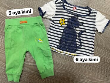 Uşaqlar üçün digər geyimlər: Uşağ geyimleri,hamısı yaxşı veziyyetdedi,yaslari elanda qeyd olunub,1 — 9