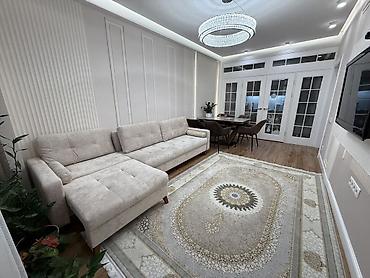 3 комнаты, 98 м², Асанбай мкр Элитка, 2 этаж, Дизайнерский ремонт