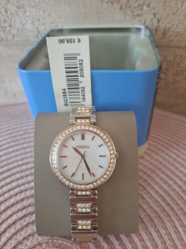 plavi satovi: Classic watch, Fossil, Female