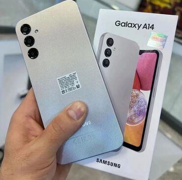 samsung galaxy cdma: Samsung Galaxy A14, 128 ГБ, цвет - Серебристый, Сенсорный