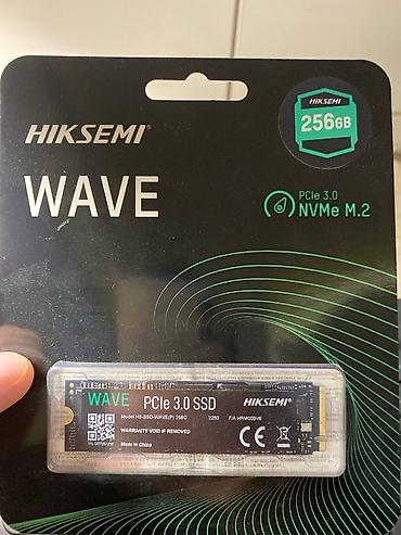 Комплектующие для ПК: Накопитель для ПК, Новый, Hikvision, SSD, 256 ГБ, Для ПК — 1