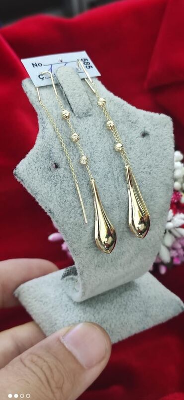 qizil uşaq sırğaları: Sırğa, Pandora, Sarı qızıl, 585 Əyar, 145 g