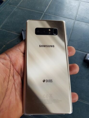 пассивное сетевое оборудование klm: Samsung Galaxy Note 8, Б/у, 64 ГБ, цвет - Золотой, 2 SIM