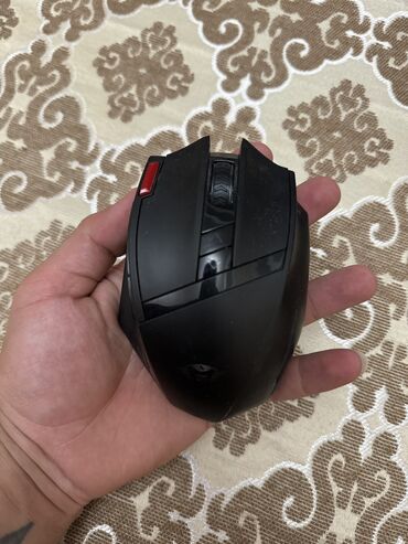 komputer klaviaturasi: Trust Gaming Mouse Naqilsiz. Demək Olar ki, İşlənməyib. Macro Mouse