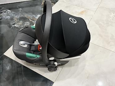 cybex автолюлька: Автокресло, цвет - Черный, Б/у — 1
