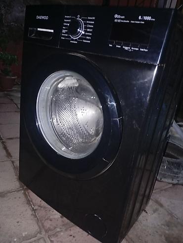 Daewoo önyükləməli paltaryuyan maşın - Rəng: Qara, şüşə lyuklu ön lalafo.az -da Daewoo önyükləməli paltaryuyan maşın - Rəng: Qara, şüşə lyuklu ön